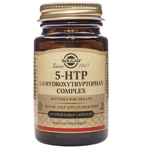 Solgar 5-HTP L-5-Hydroxytryptophan Complex Vegetable Capsules - Pack of 30