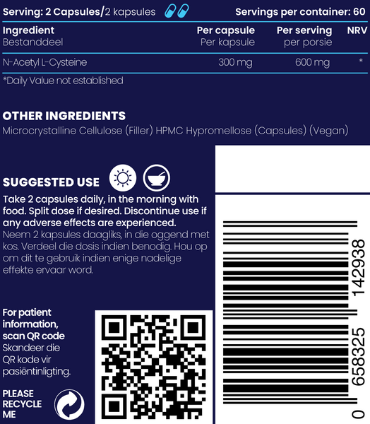 Genologix NAC (N-Acetyl-L-Cysteine)