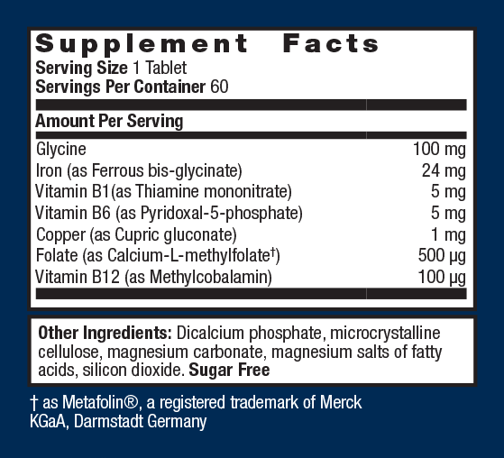 Metagenics Hemagenics 60's