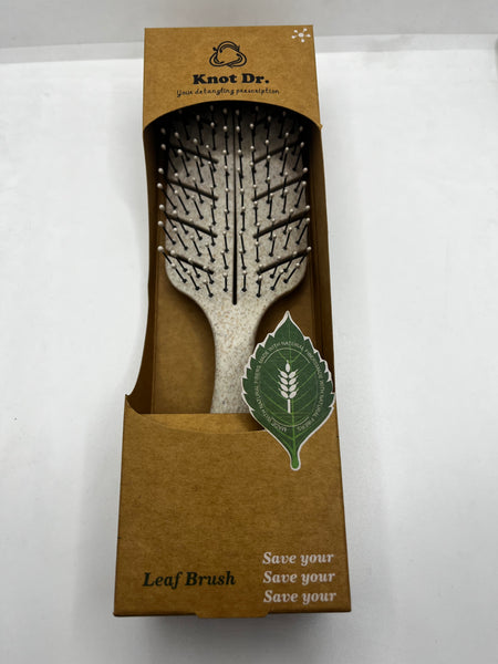 Knot Dr Leaf Hairbrush