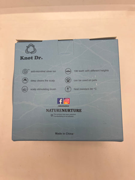 Knot Dr anti microbial shampoo brush