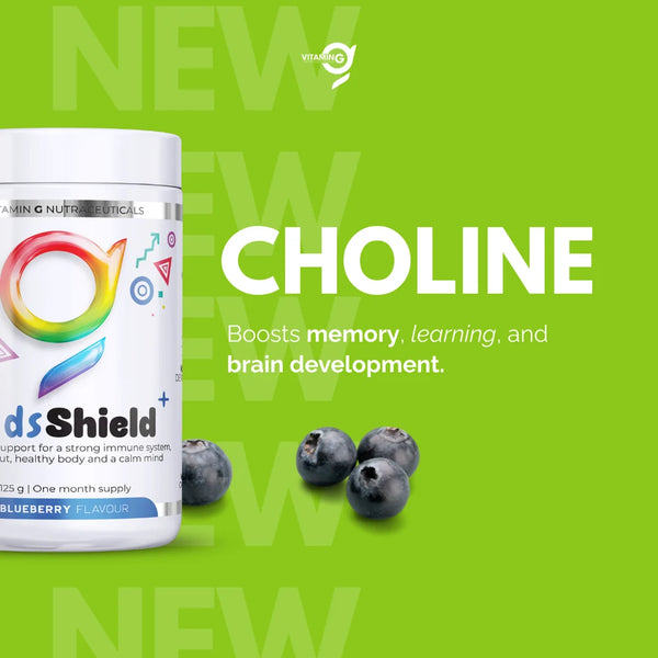 Vitamin G Kids Shield Blueberry