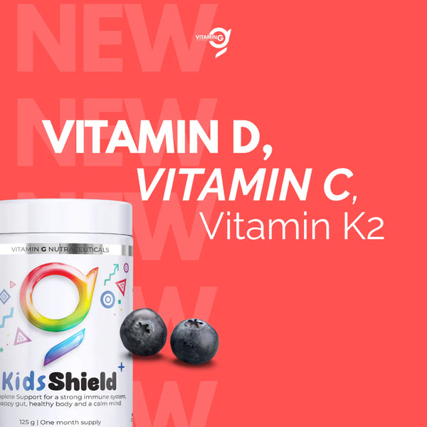 Vitamin G Kids Shield Blueberry