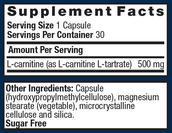 Metagenics L Carnitine 30's