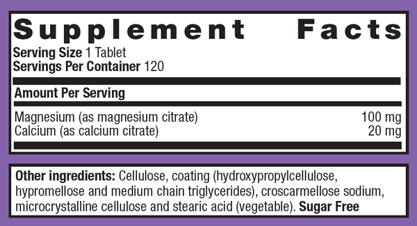 Metagenics Mag Citrate 120's