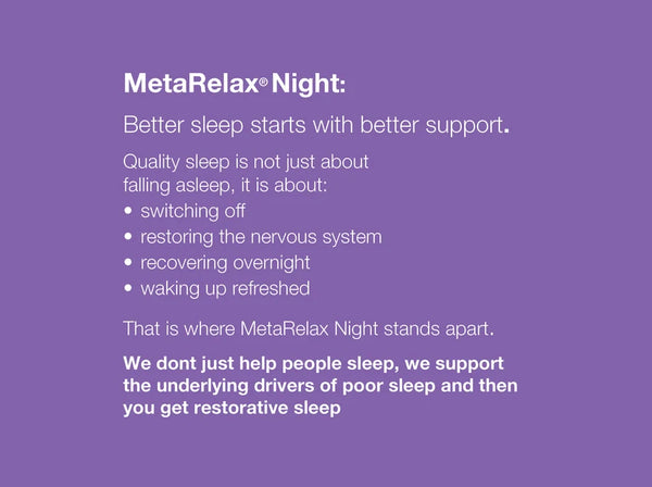 Metagenics MetaRelax Night 30's