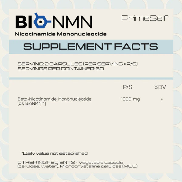 Primeself Bio Nicotinamide Mononucleotide (NMN)
