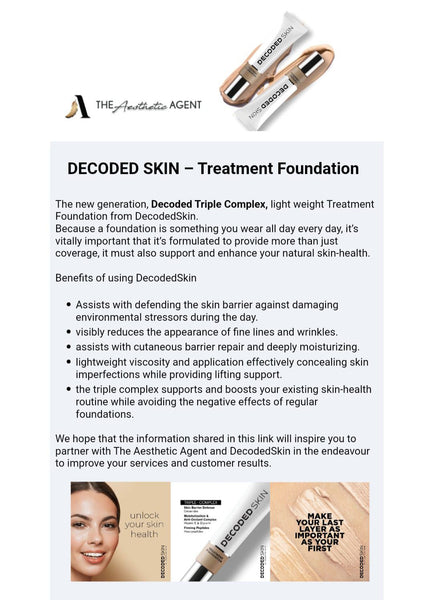 Decoded Skin Treatment Foundation