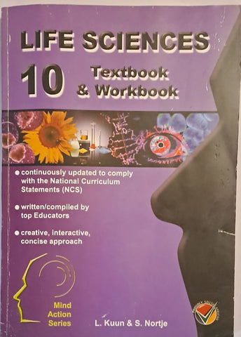 Mind Action SEries Life Sciences Grade 10 Textbook and Workbook second hand