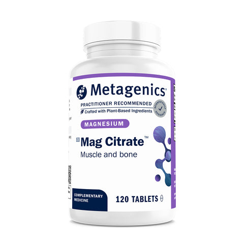 Metagenics Mag Citrate 120's