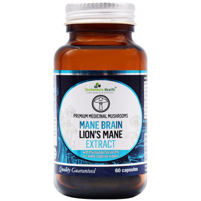 Neogenesis Mane Brain - Lions Mane Extract with  Phosphatidylserine