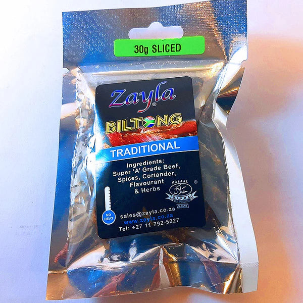 Zayla biltong sliced 30g