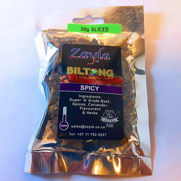 Zayla biltong sliced 30g