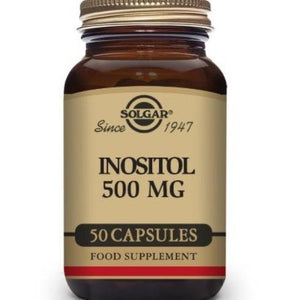 Solgar Inositol 500 mg Vegetable Capsules - Pack of 50
