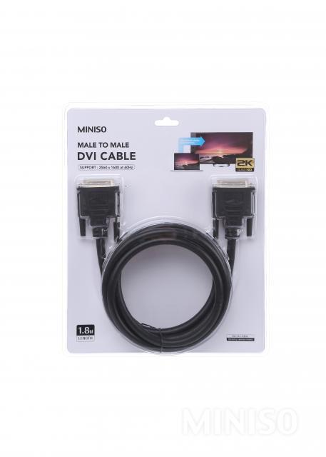 Miniso DVI Cable 1.8mt black