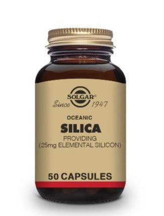 Solgar Oceanic Silica 25 mg Vegetable Capsules-Pack of 50