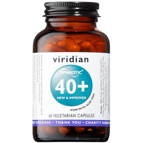 Viridian Synerbio 40+ with Aloe Vera 60