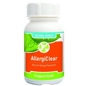 Feelgood Health AllergiClear - Natural remedy effectively prevents & clears allergies exp 01/23