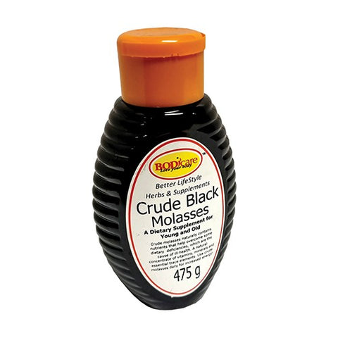 Bodicare Molass Crude Black Squeeze 475g