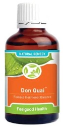 Don Quai Drops: Herbal help for female hormonal balance