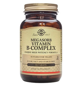 Megasorb Vitamin B-Complex Unique High Potency Formula 100's