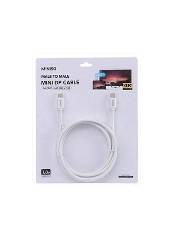 Mini Display Port Cable 1.8m (White)