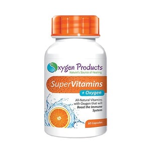 Oxygen Products Super Vitamins & Oxygen 90 Capsules