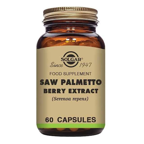 Saw Palmetto Berry Extract Vegetable Capsules-Pack of 60