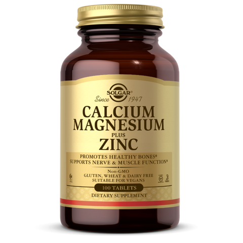 Solgar Calcium Magnesium plus Zinc 100