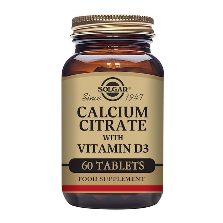 Solgar Calcium citrate with vitamin d3 exp 09/2022