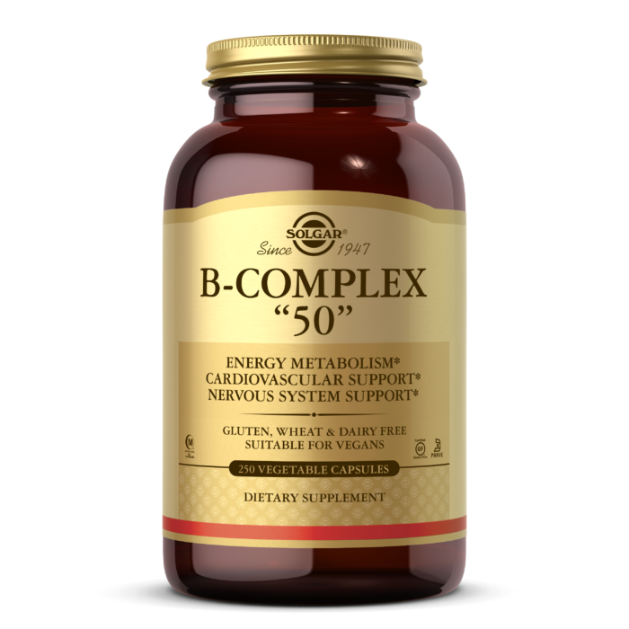 Solgar Formula Vitamin B Complex 50 50 Vegicaps