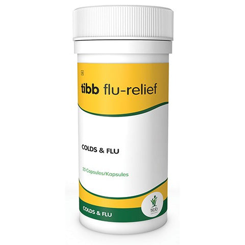 Tibb Flu Relief Capsules 20 Capsules