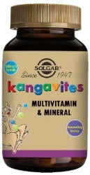 Kangavites Complete Multivitamin & Mineral Formula for Children (Bouncing Berry) Chewable Tablets - Pack of 60