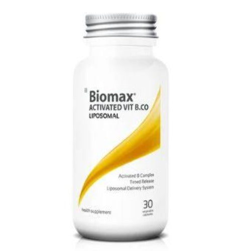 Biomax activated vitamin B complex liposomal 30 capsules