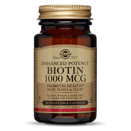 Solgar Biotin 1000mcg vegetable capsules