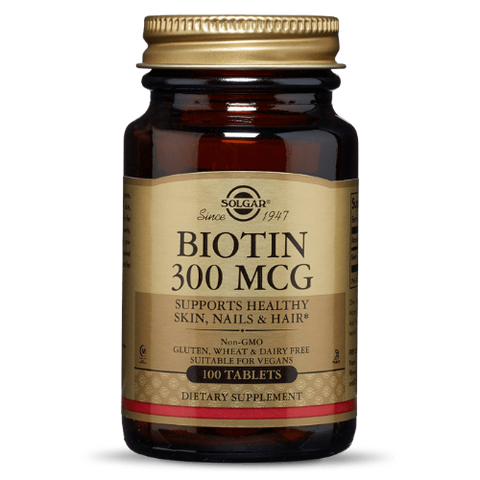 Solgar Biotin 300mcg tablets
