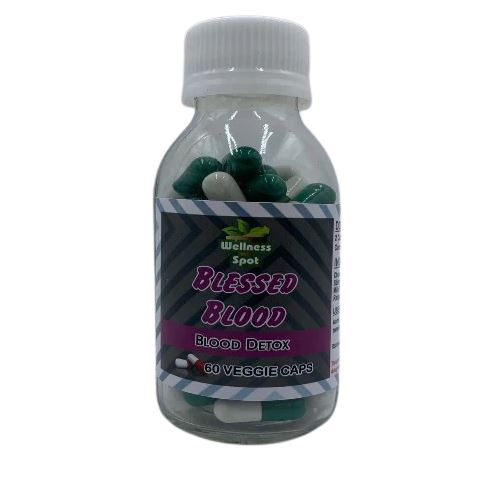 Blessed Blood- blood cleansing veggie capsules 60 caps