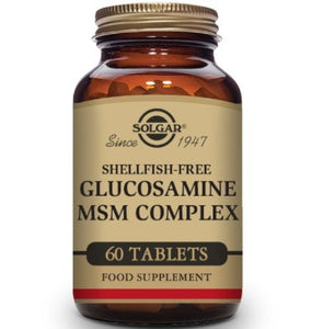 Solgar Glucosamine MSM Complex (Shellfish-free) Tablets - Pack of 60