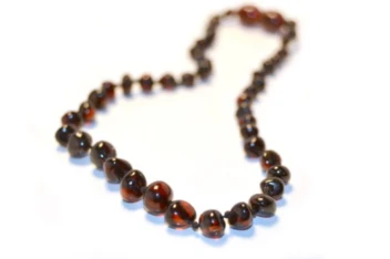 Baltic Amber Teething Necklace (Cherry)