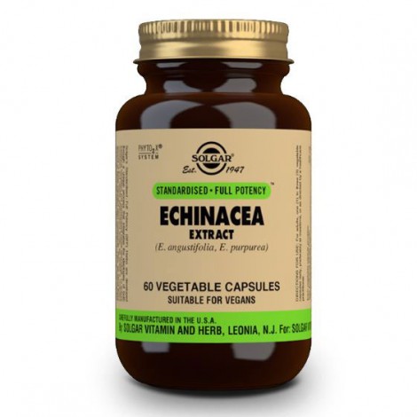 Solgar Echinacea Herb Extract 60 vegicaps exp 12/2023