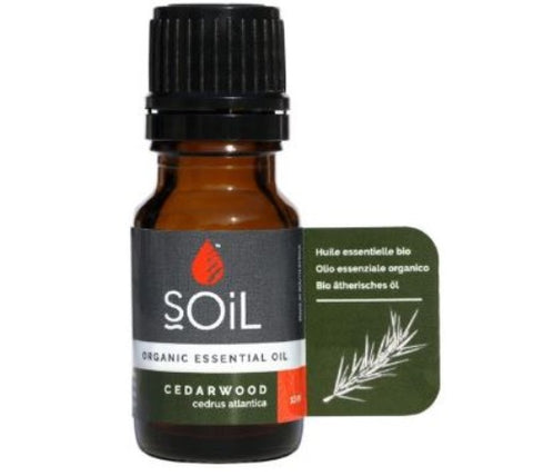 Soil Organic Cedarwood Oil (Cedrus Atlantica) 10ml