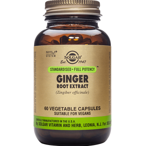 Solgar Ginger Root Extract 60 Vegicaps