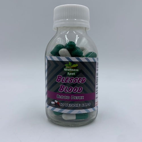 Blessed Blood- blood cleansing veggie capsules 60 caps