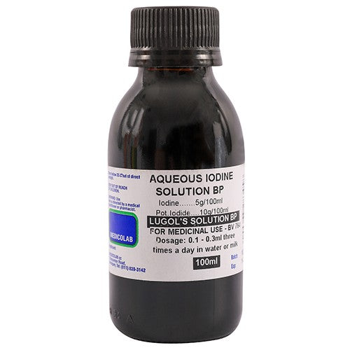 Lugol's Iodine 100ml