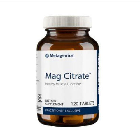 Metagenics Mag Citrate 120's