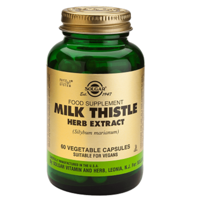 Solgar Milk Thistle Herb Extract 60 Vegicaps