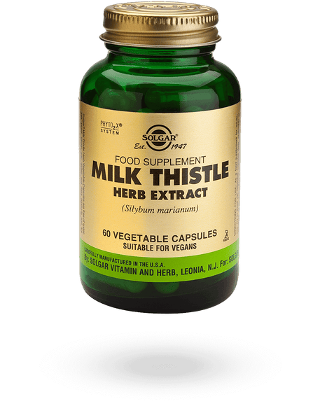 Solgar Milk Thistle Herb Extract 60 Vegicaps