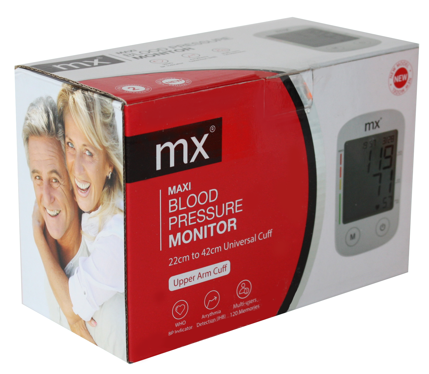 mx BP Monitor Maxi Universal Cuff Digital