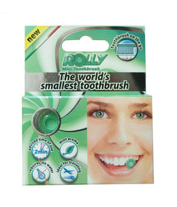 Rolly Disposable Toothbrush. Blister pack of 6