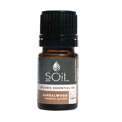 Soil Organic Essential Oil Sandalwood 2.5ml
